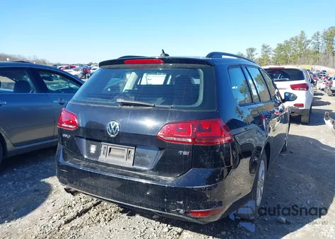 2016 Volkswagen Golf Sportwagen Tsi S 4-Door z USA, uszkodzony, nr VIN 3VWC17AU1GM506333